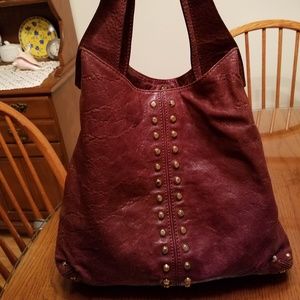 Michael Kors Burgundy Astor Hobo